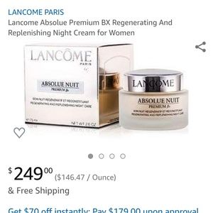 Lancome Paris absolute night premium bx